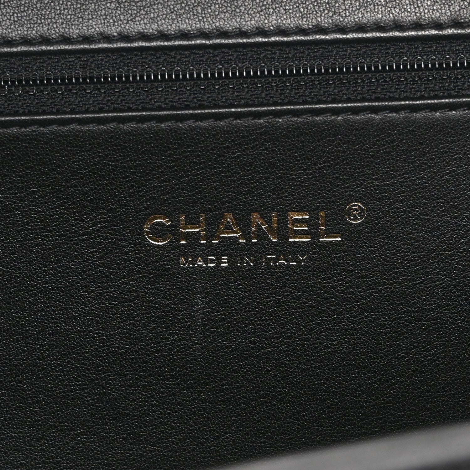 Chanel Caviar Quilted Large CC Filigree Vanity Case Black 8 of 12