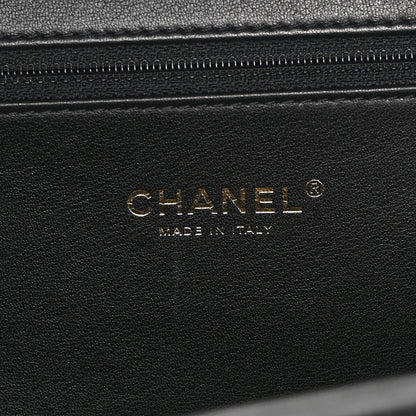 Chanel Caviar Quilted Large CC Filigree Vanity Case Black 8 of 12