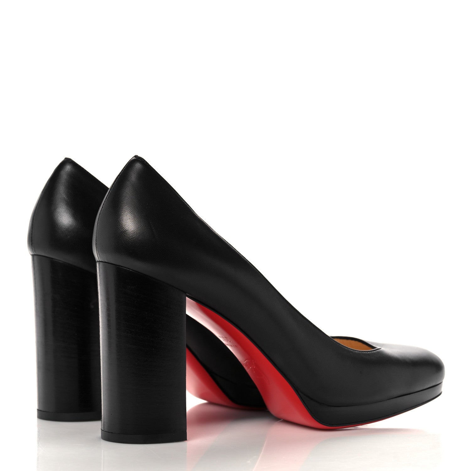 Christian Louboutin Nappa Kabetts 100 Pumps 39.5 Black Lucido 4 of 10