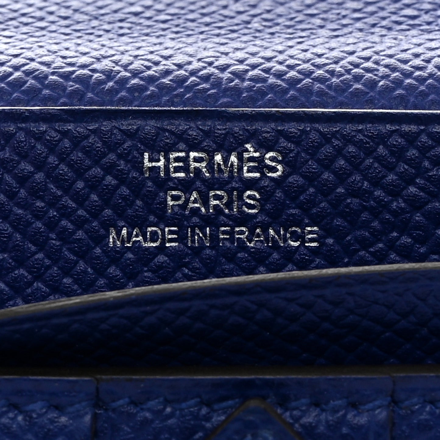 Epsom Bearn Gusset Wallet Bleu Electrique