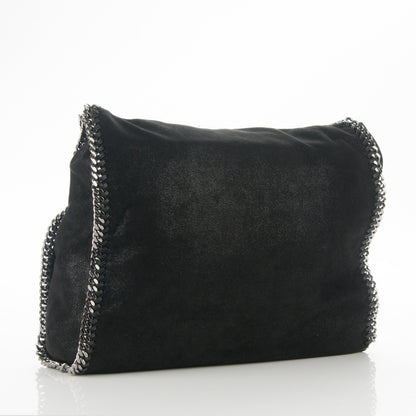 Stella McCartney Shaggy Deer Big Falabella Tote Black 3 of 8