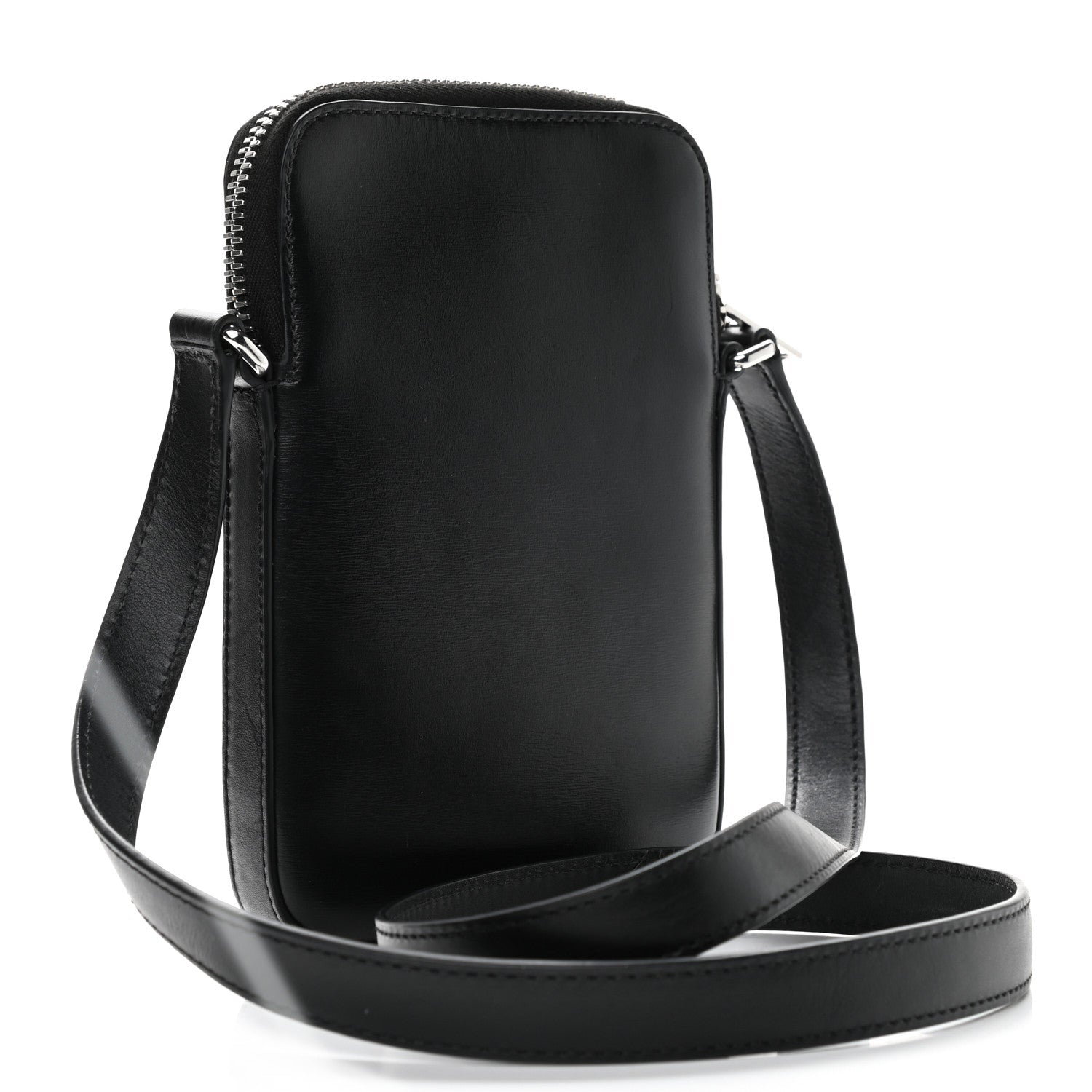 Alexander Wang Textured Calfskin Scout Crossbody Pouch Black 3 of 9