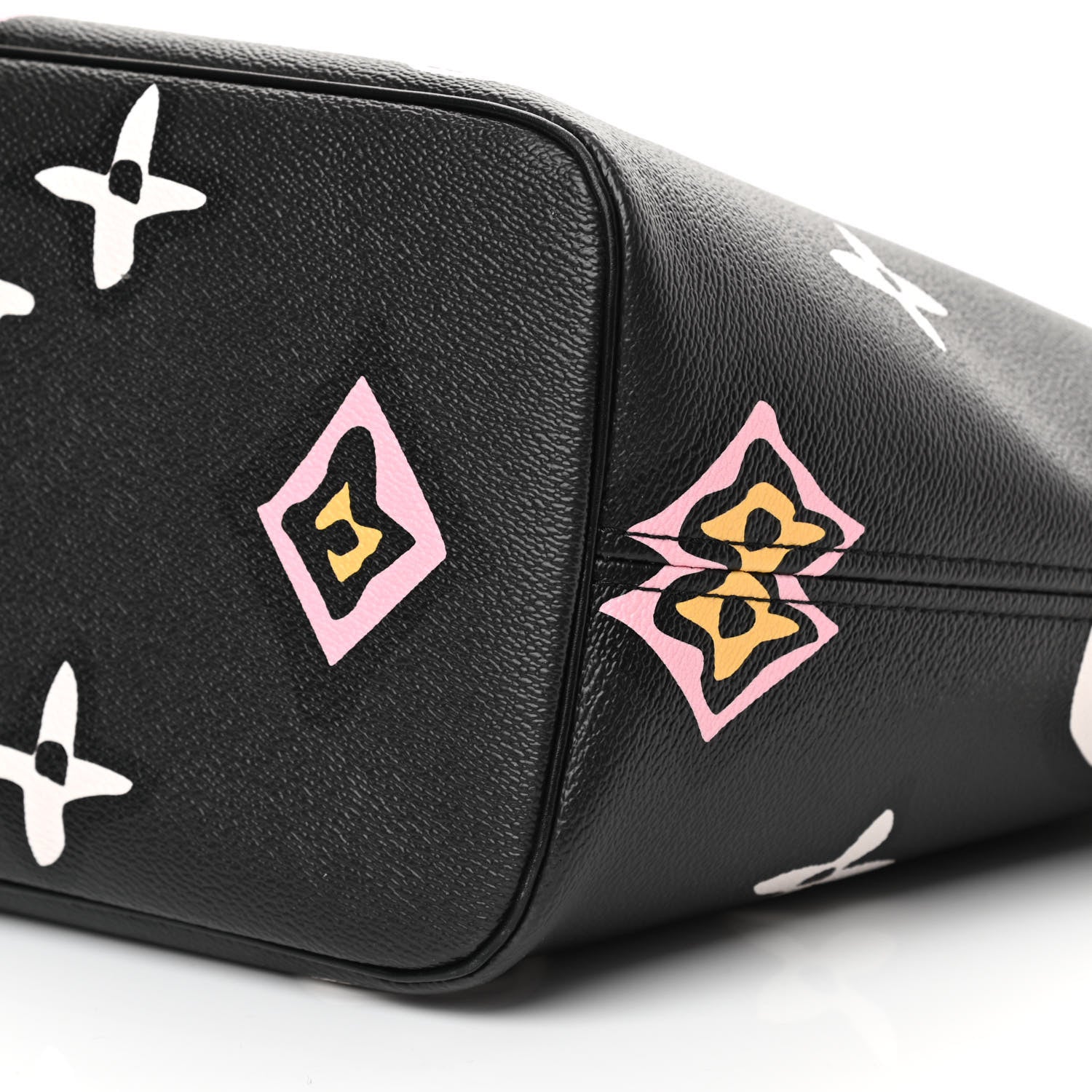 Louis Vuitton Monogram Giant Wild At Heart Neverfull MM Black 10 of 11