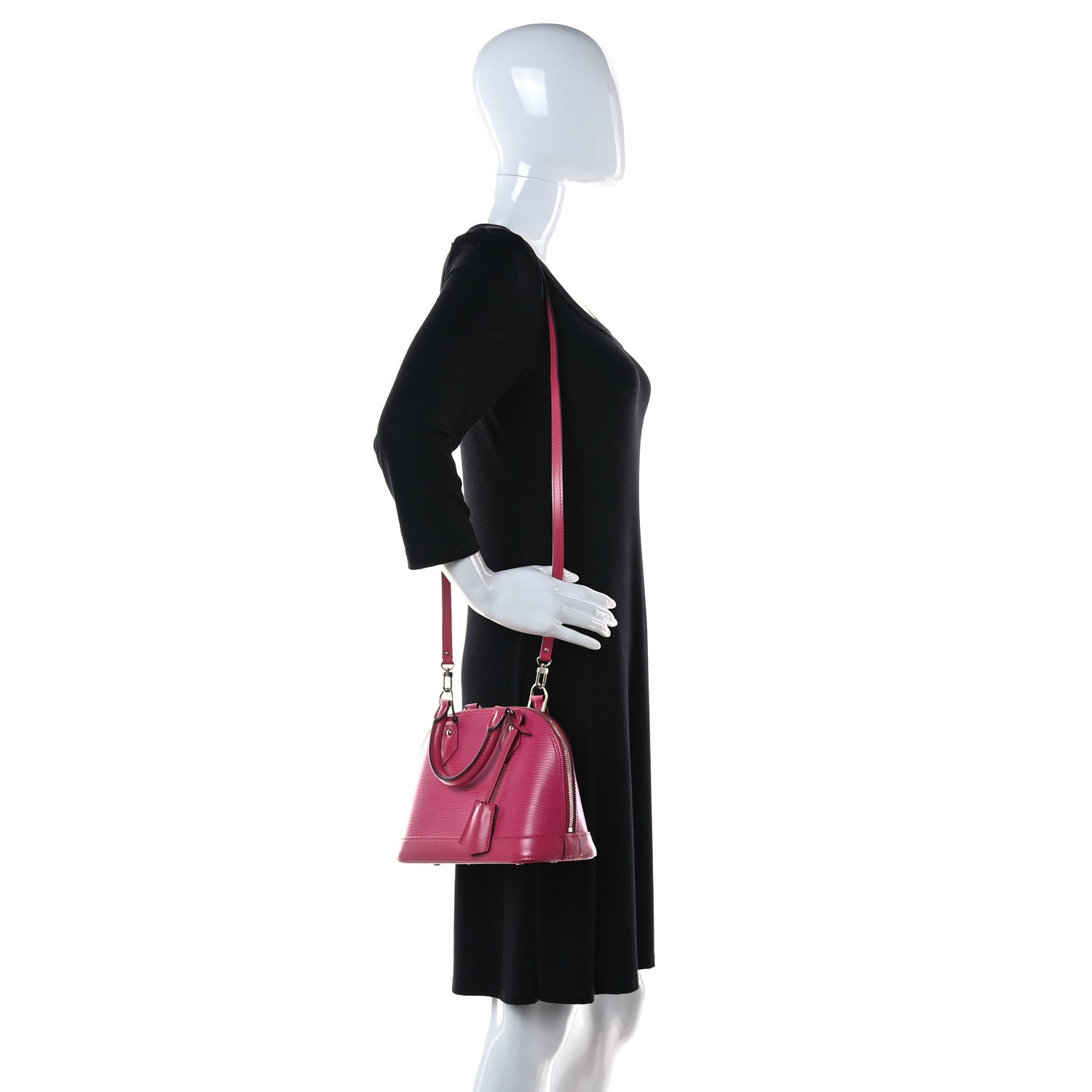 Louis Vuitton Epi Alma BB Hot Pink 2 of 12