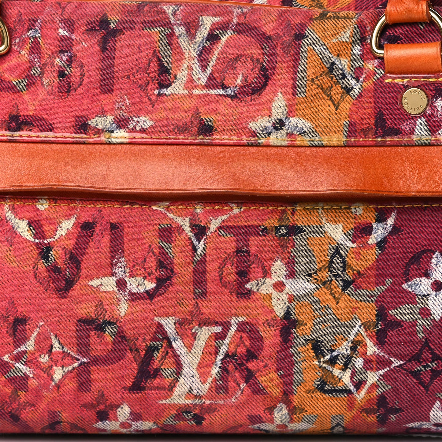 Monogram Pulp Defile Weekender PM Rose