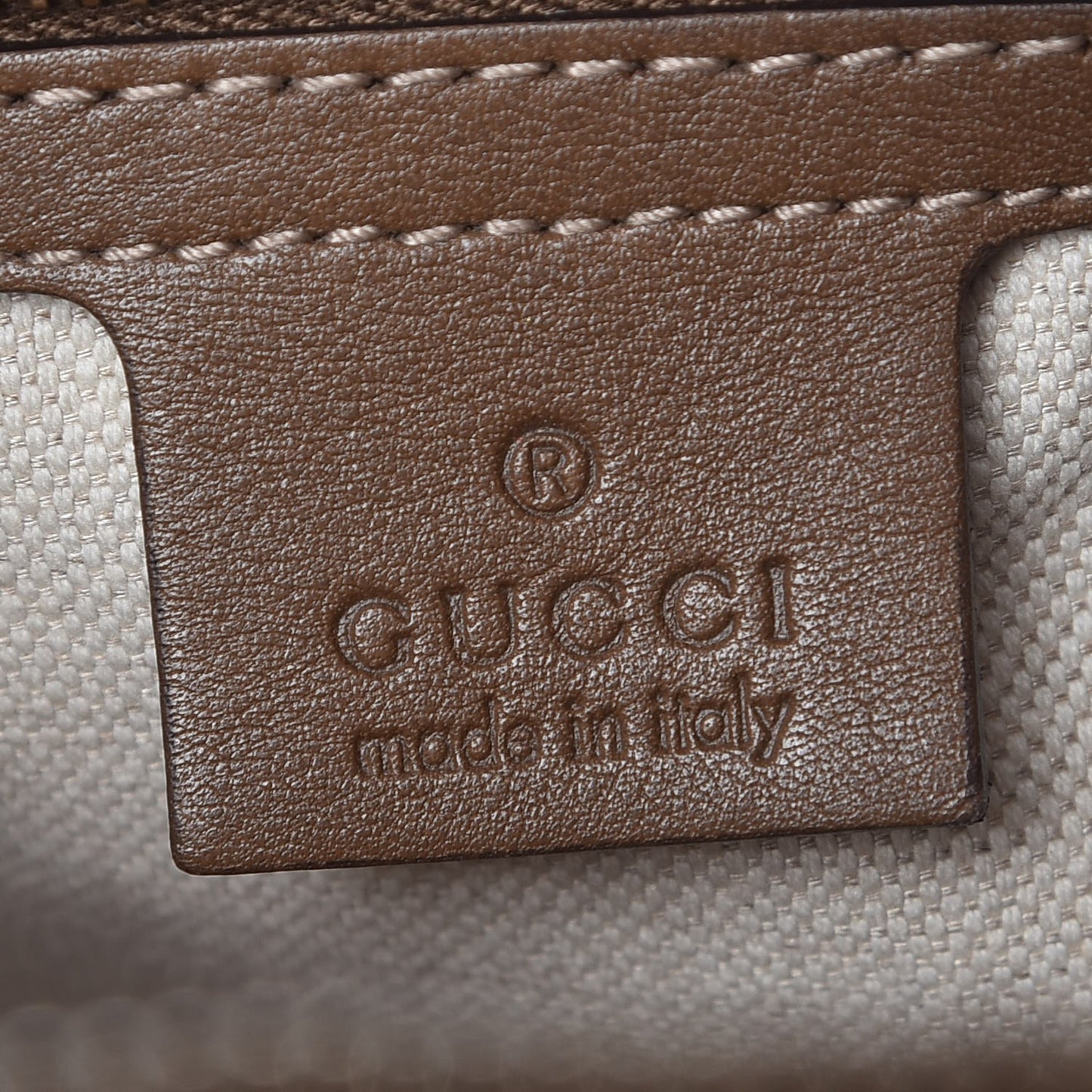 GG Supreme Monogram Calfskin Medium Nice Boston New Mystic White Beige Brown