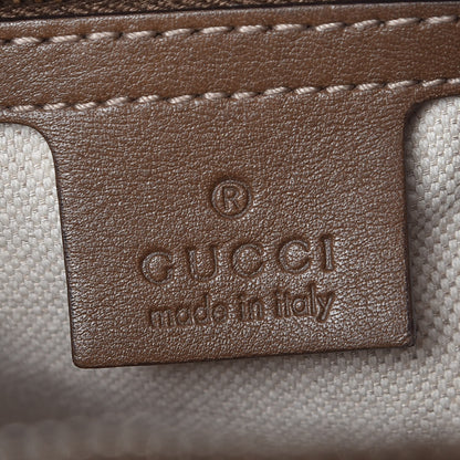 Gucci GG Supreme Monogram Calfskin Medium Nice Boston New Mystic White Beige Brown 7 of 11