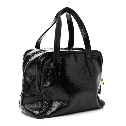 Saint Laurent Textured Patent Mini Bag Black 3 of 10