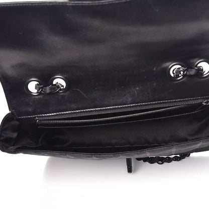 Chanel Nylon Medium Travel Flap Black 5 of 9