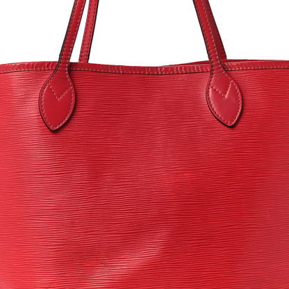 Louis Vuitton Epi Neverfull MM Coquelicot 8 of 28