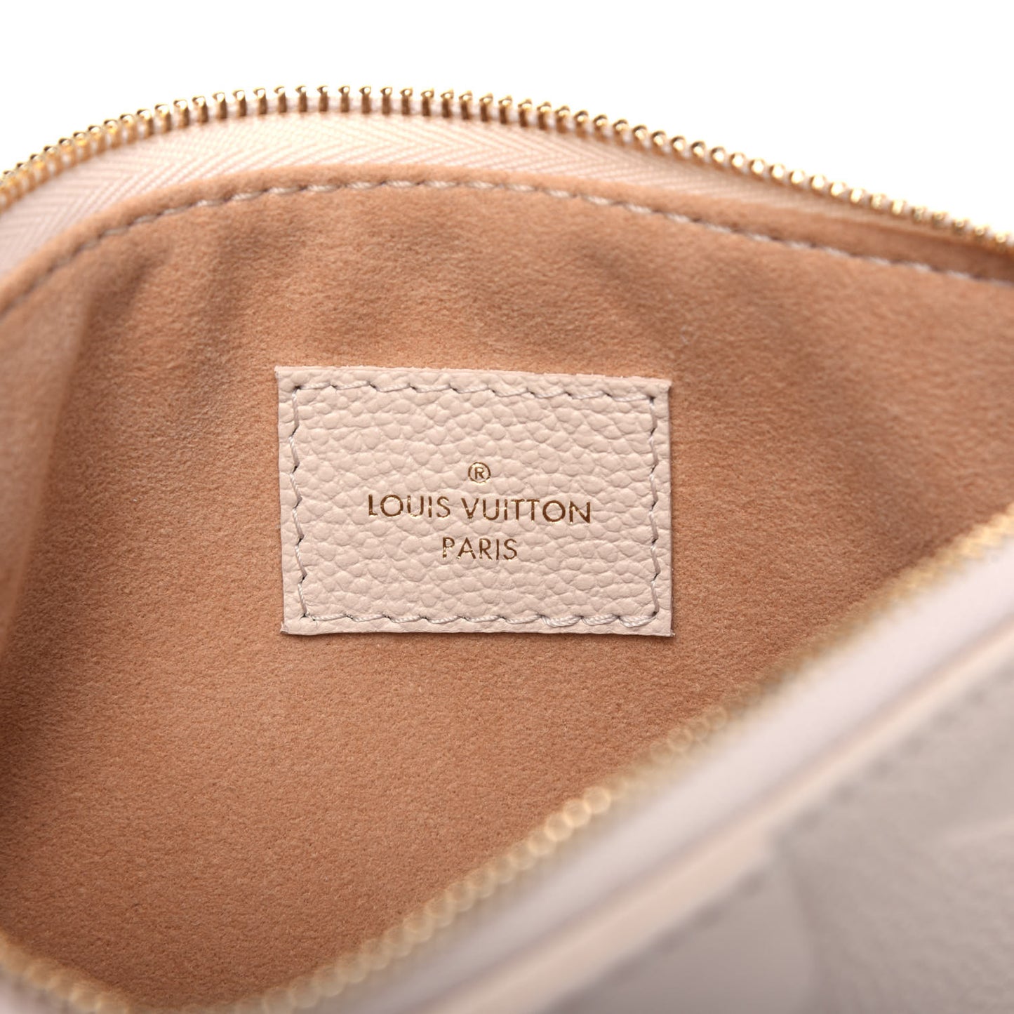 Empreinte Monogram Giant Multi Pochette Accessories Mini Pochette Cream