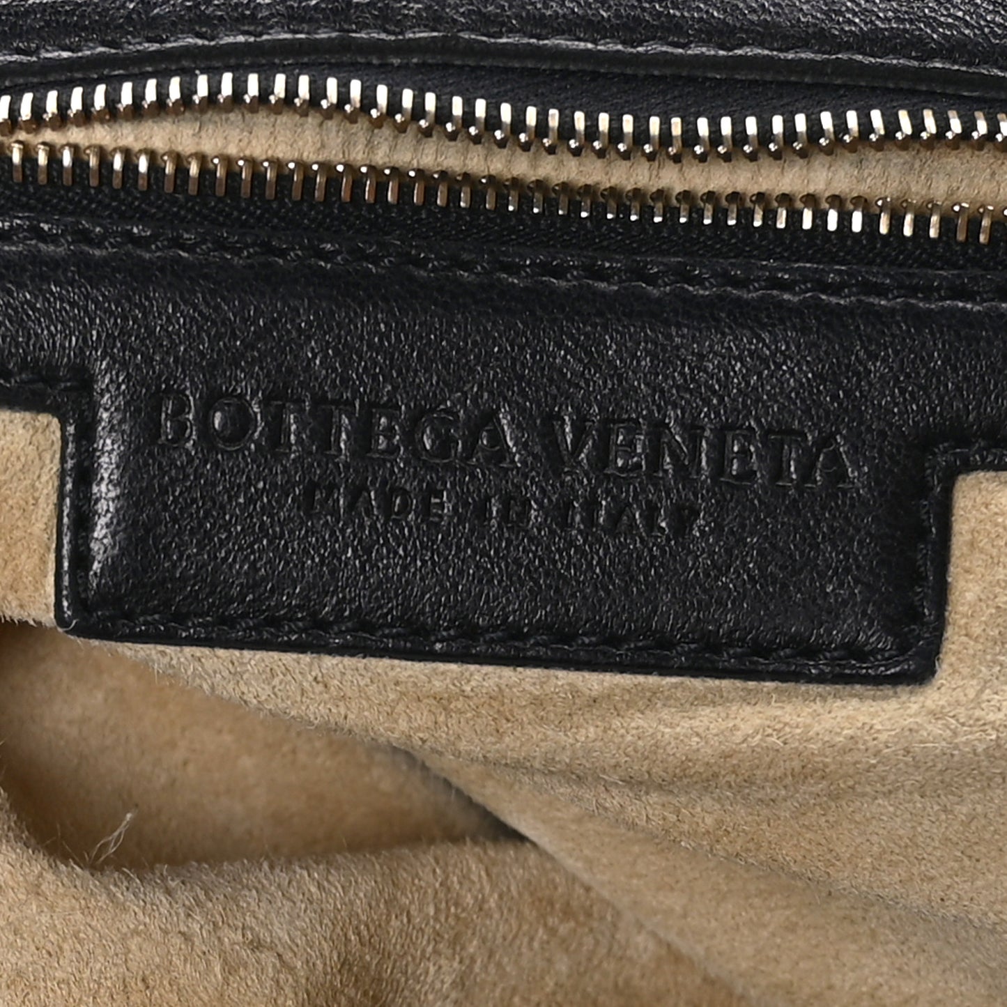 Nappa Intrecciato Large Veneta Hobo Black