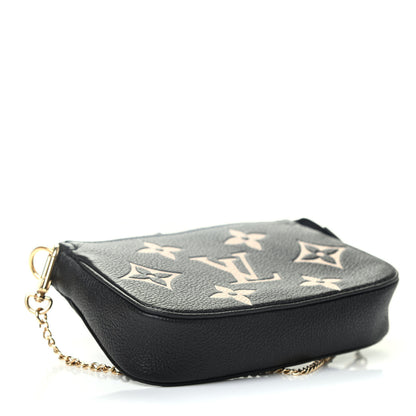 Louis Vuitton Empreinte Monogram Giant Mini Pochette Accessories Black 3 of 4