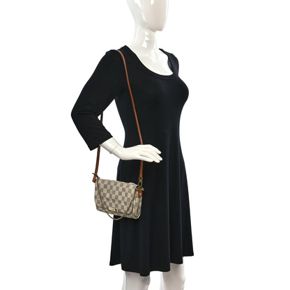 Louis Vuitton Damier Azur Favorite PM 3 of 15