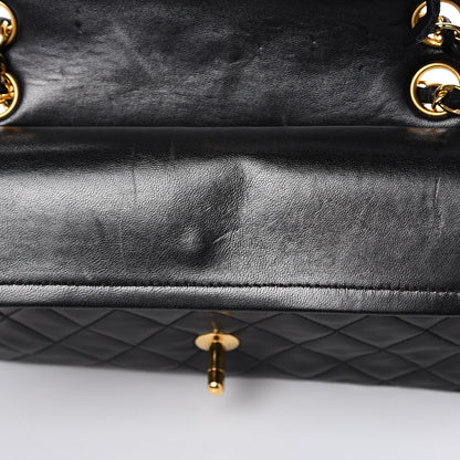 Chanel Lambskin Quilted Small Double Flap Black 12 of 16