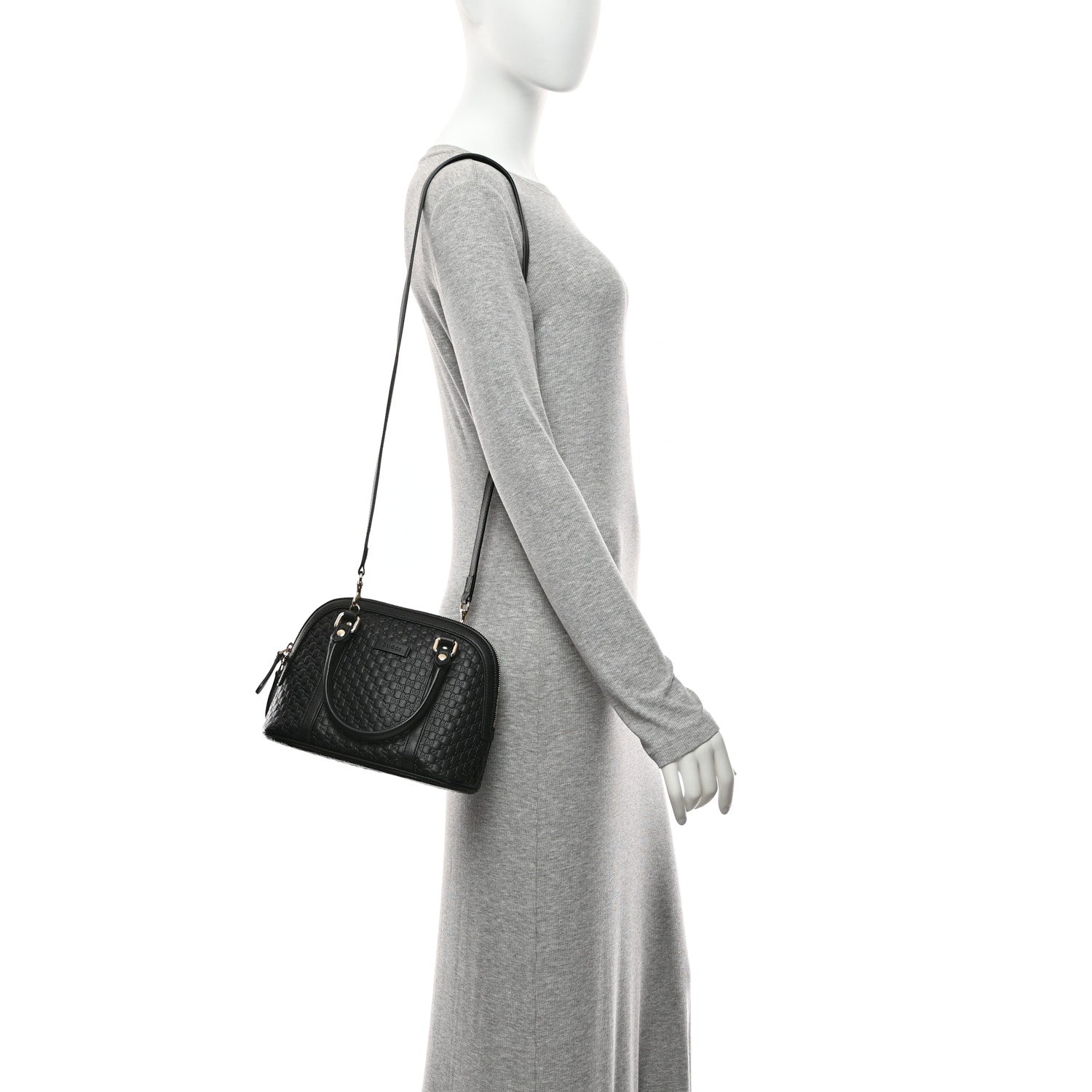 Gucci Microguccissima Mini Dome Bag Black 2 of 11