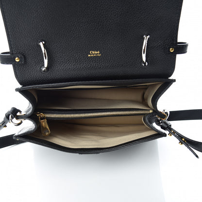 Chloe Grained Calfskin Medium Aby Day Shoulder Bag Black 5 of 10