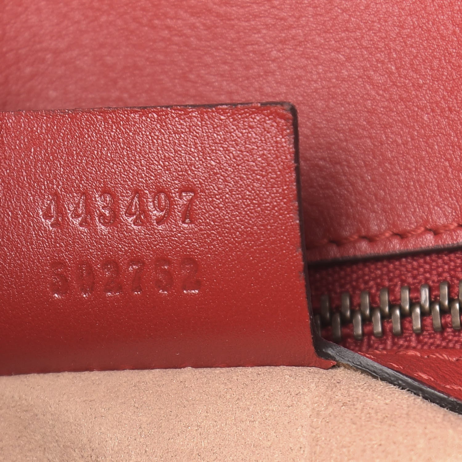 Gucci Calfskin Matelasse Small GG Marmont Shoulder Bag Hibiscus Red 7 of 10