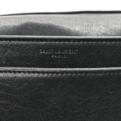 Saint Laurent Lambskin Quilted Mini Becky Chain Bag Black 7 of 12