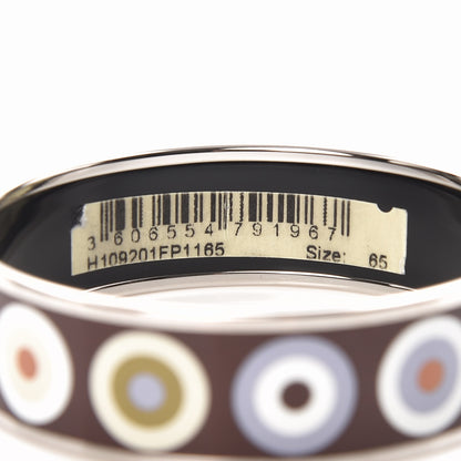 Hermes Enamel Printed Wide Bracelet 65 4 of 5