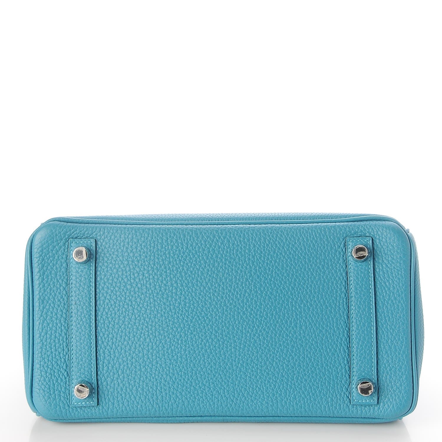 Hermes Togo Birkin 25 Turquoise 7 of 31