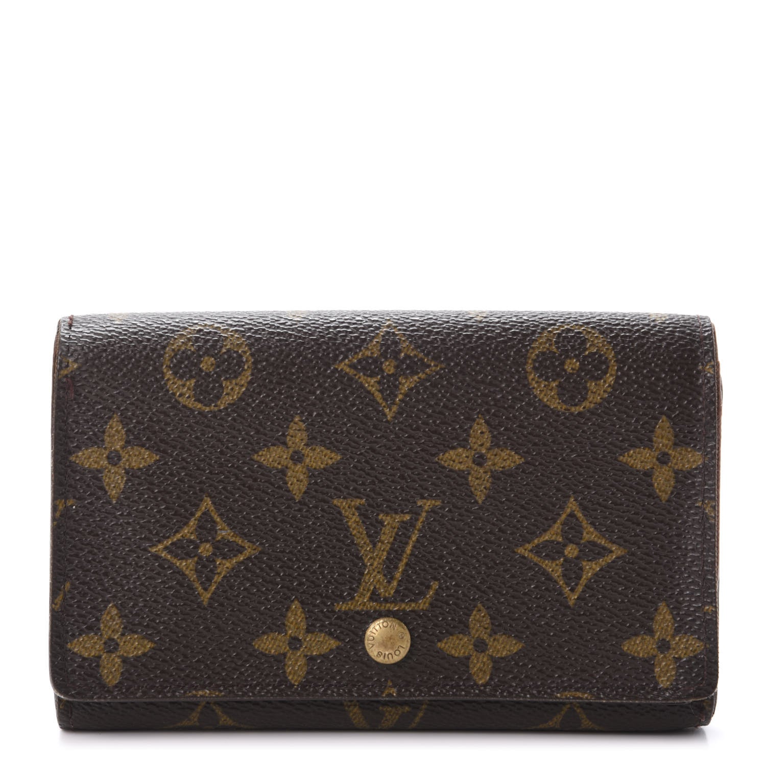 Louis Vuitton Monogram Porte-Monnaie Billets Tresor Wallet 1 of 13