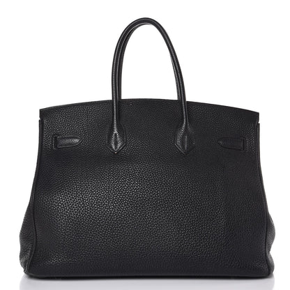 Hermes Togo Birkin 35 Black 5 of 32