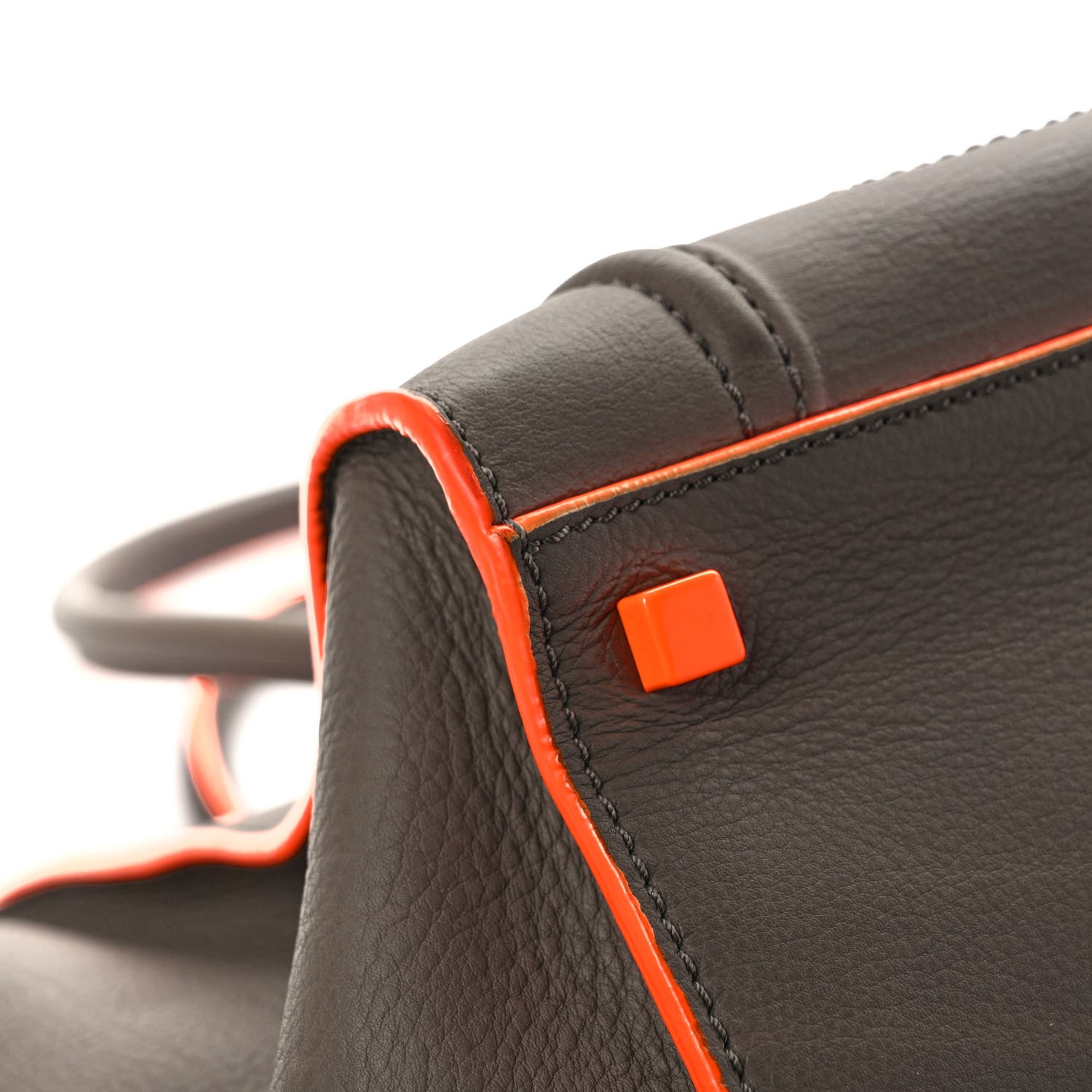 Celine Supple Calfskin Medium Phantom Luggage Grey 9 of 12