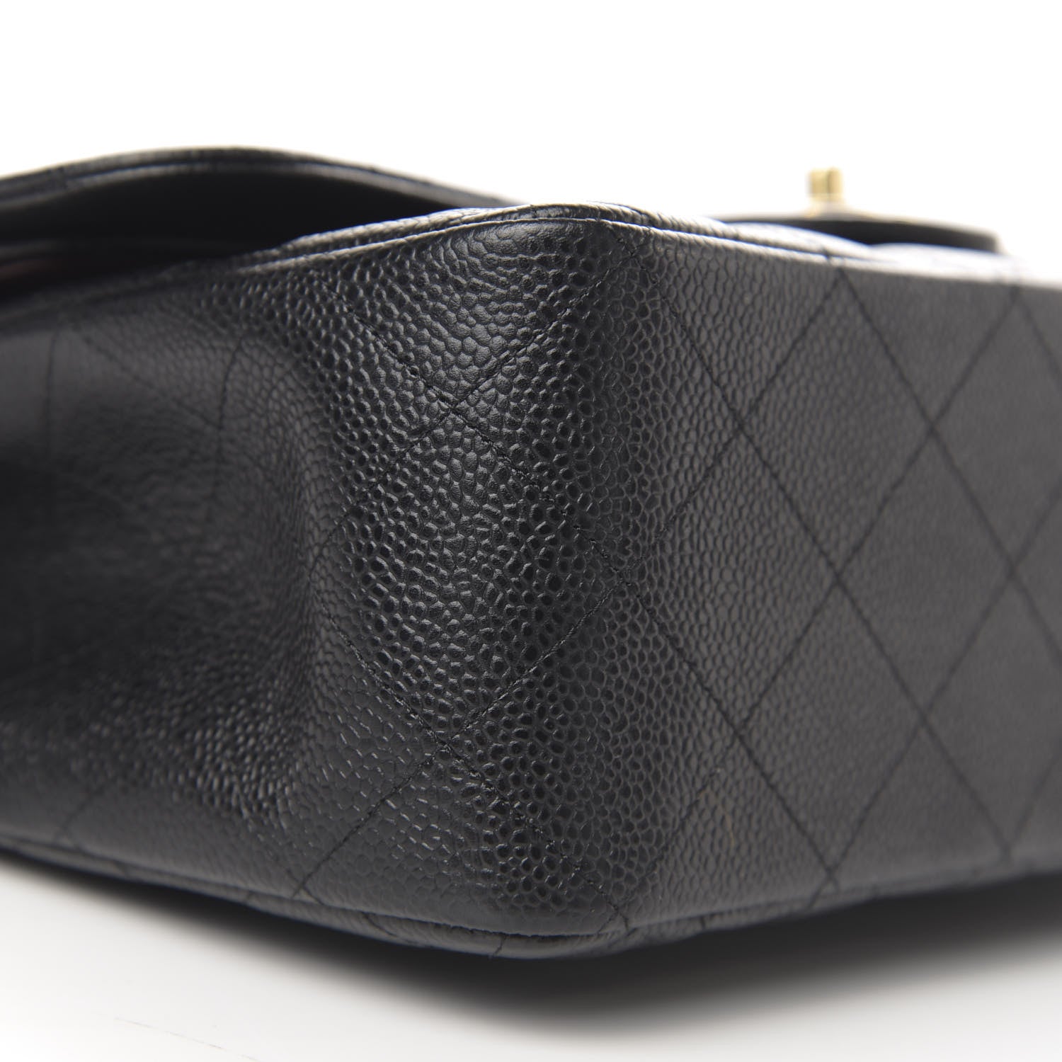 Chanel Caviar Quilted Jumbo Double Flap Black 8 of 11