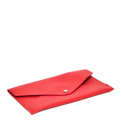 Louis Vuitton Veau Cachemire Envelope Pouch Red 4 of 7