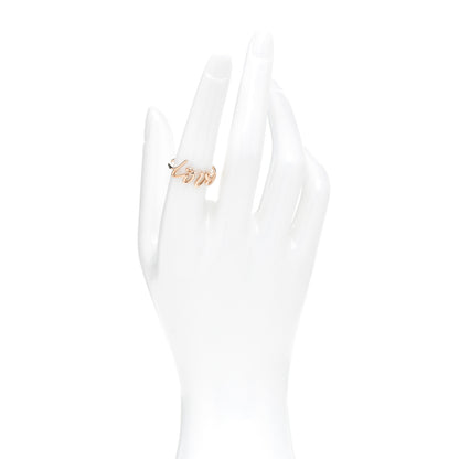 Tiffany 18K Rose Gold Paloma's Graffiti Love Ring 56 7.5 2 of 4