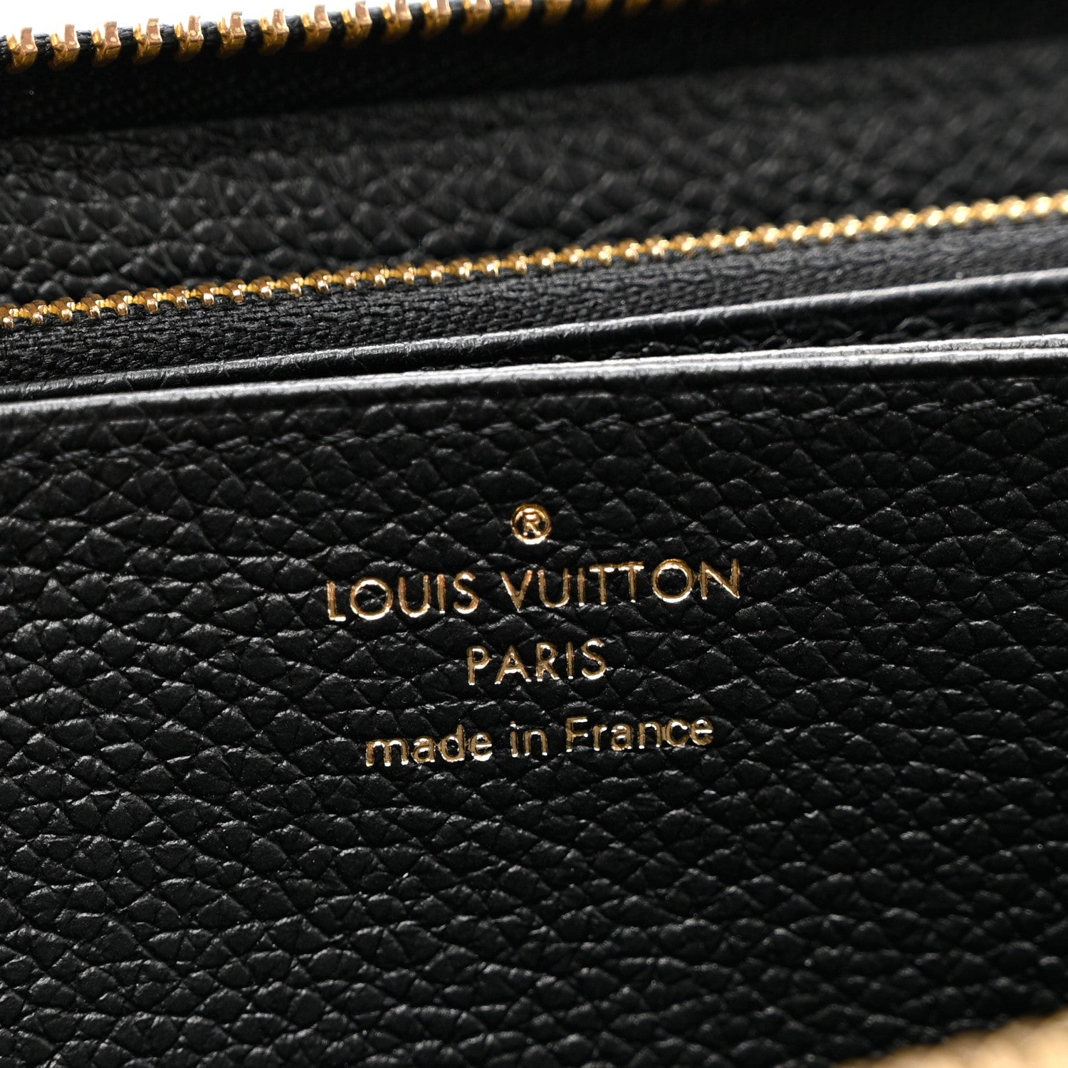 Louis Vuitton Empreinte Zippy Wallet Black 6 of 8