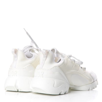 Christian Dior Technical Fabric Rubber Womens D-Connect Sneakers 38.5 White 4 of 9