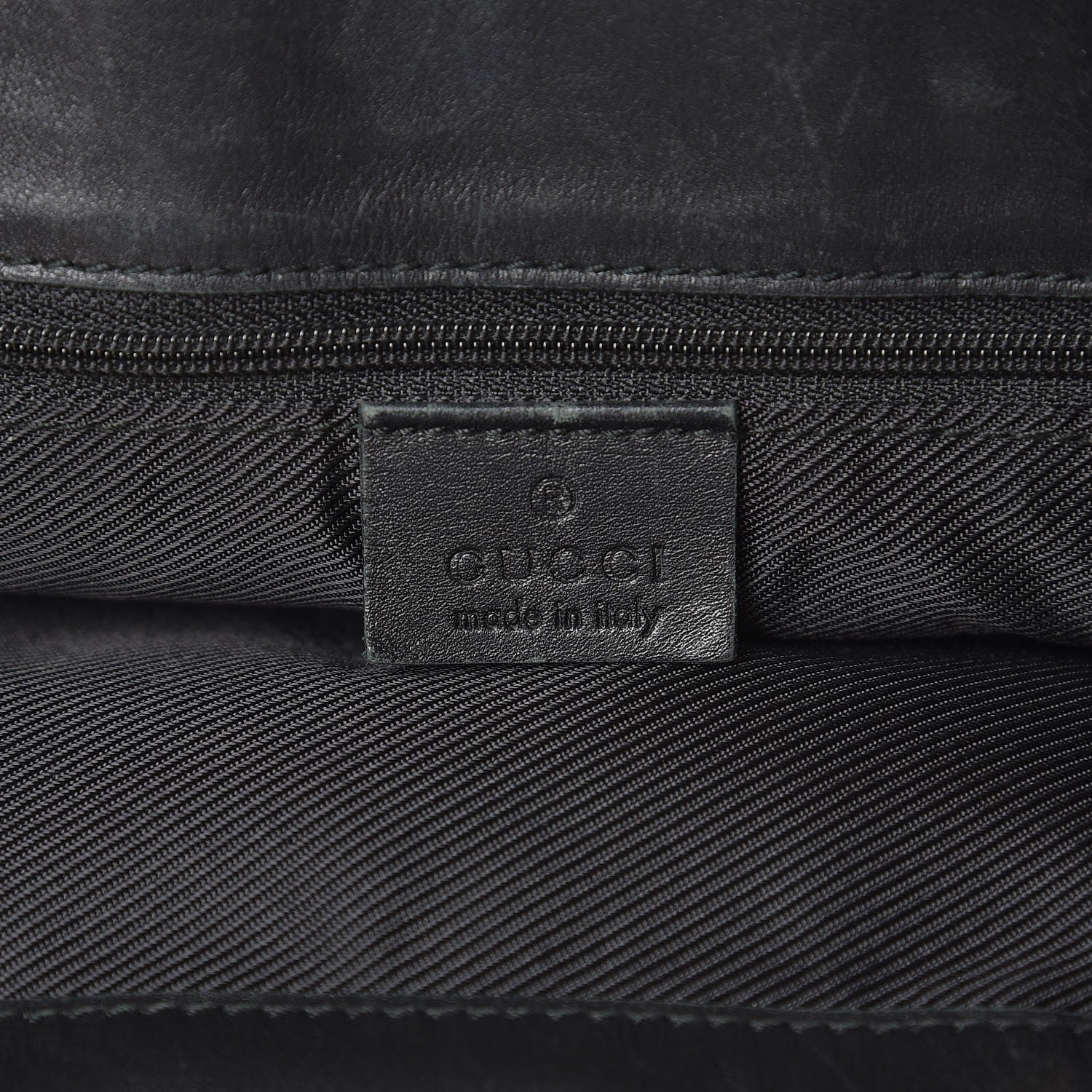 Gucci Monogram Large Bucket Tote Black 7 of 16