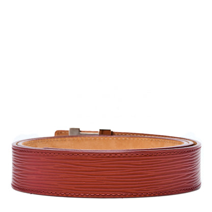 Louis Vuitton Epi LV Initiales Belt 90 36 Fawn 2 of 7