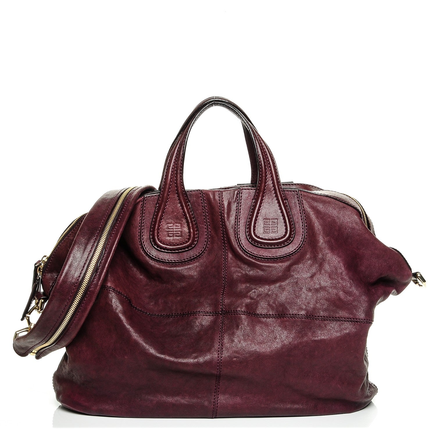 Givenchy Lambskin Large Nightingale Aubergine 1 of 7
