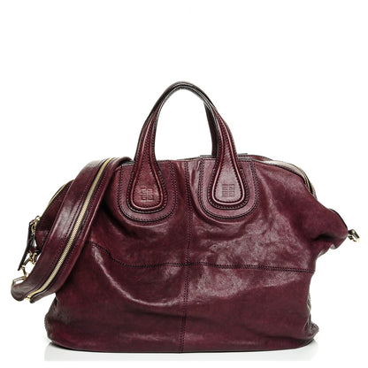 Givenchy Lambskin Large Nightingale Aubergine 1 of 7