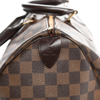 Louis Vuitton Damier Ebene Speedy 35 6 of 10
