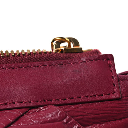 Bottega Veneta Nappa Maxi Intrecciato Padded Clutch Red 10 of 12