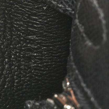 Hermes Epsom Kelly Sellier 25 Black 7 of 10