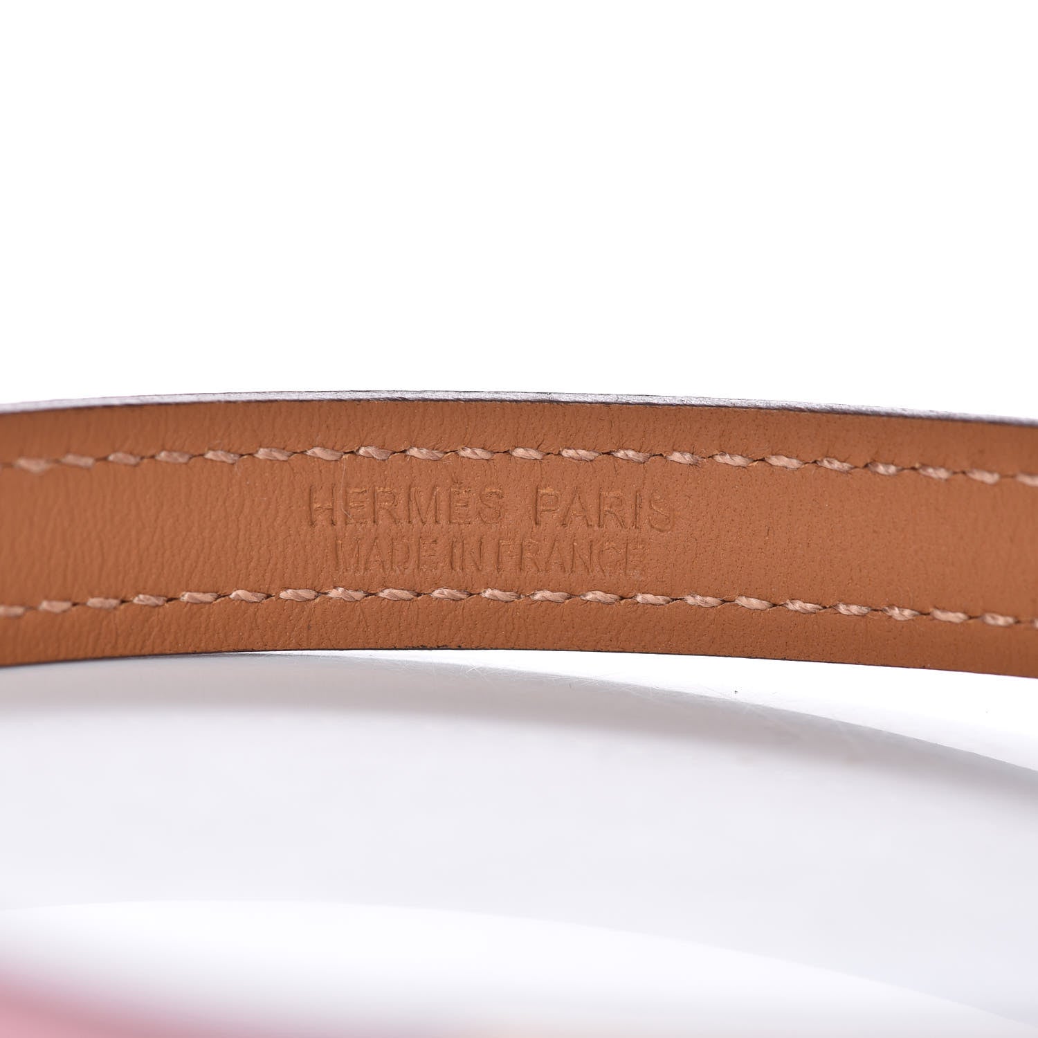 Hermes Swift Rivale Double Tour Bracelet T1 Rose Sakura 7 of 8