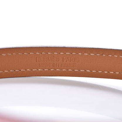 Hermes Swift Rivale Double Tour Bracelet T1 Rose Sakura 7 of 8
