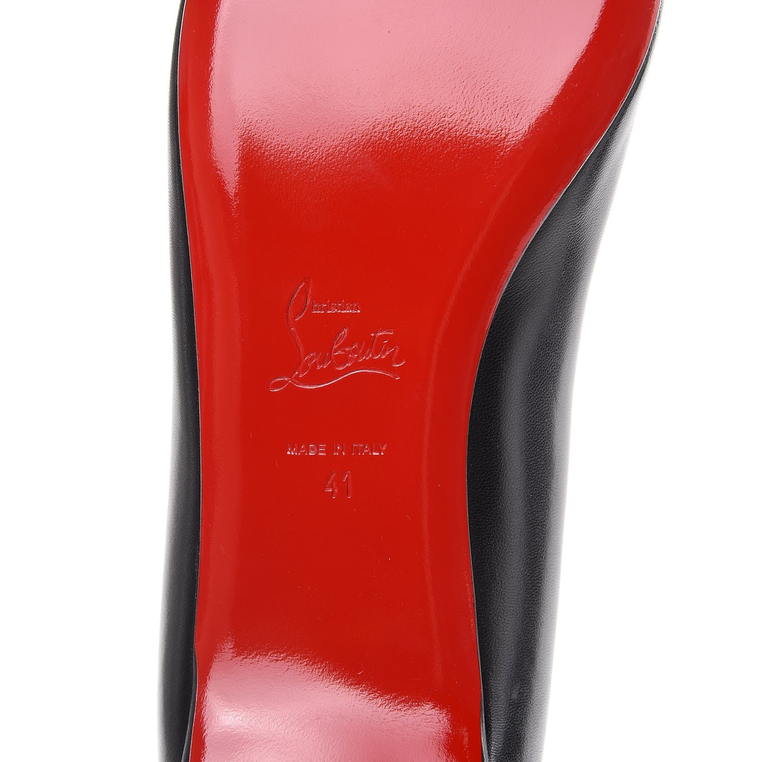Christian Louboutin Nappa Ballalarina Flats 41 Black 7 of 8