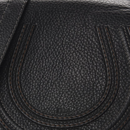 Chloe Calfskin Mini Marcie Round Crossbody Bag Black 11 of 11