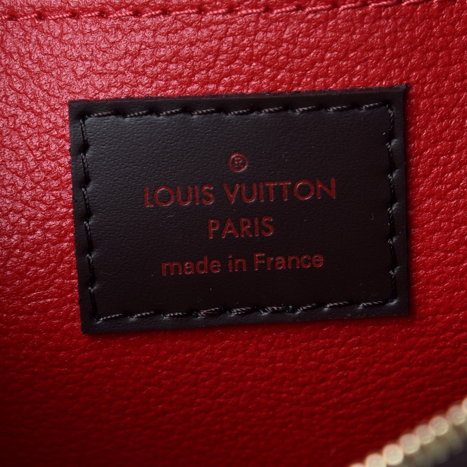 Louis Vuitton Damier Ebene Cosmetic Pouch 8 of 8