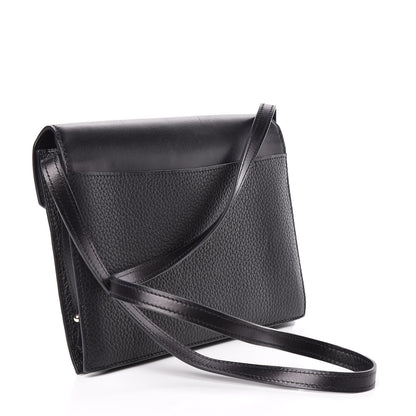 Hermes Box Taurillon Clemence Faco Clutch Black 3 of 13