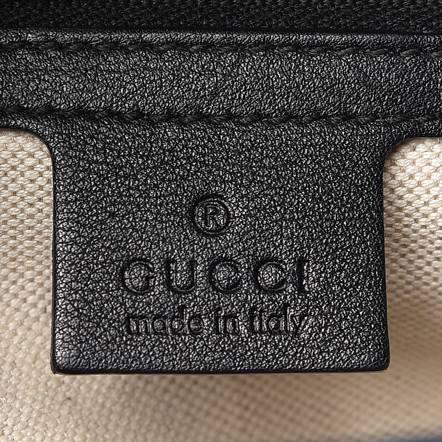Gucci Guccissima Large Emily Chain Shoulder Bag Black 6 of 8