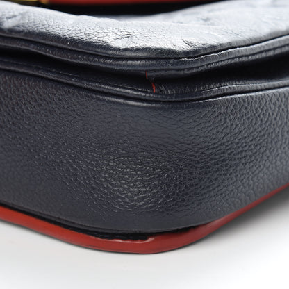 Louis Vuitton Empreinte Pochette Metis Marine Rouge 10 of 13
