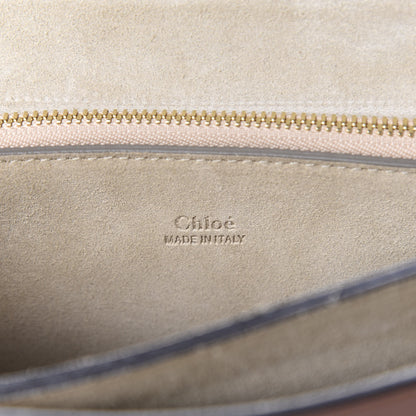 Chloe Suede Calfskin Medium Faye Shoulder Bag Tobacco 9 of 11