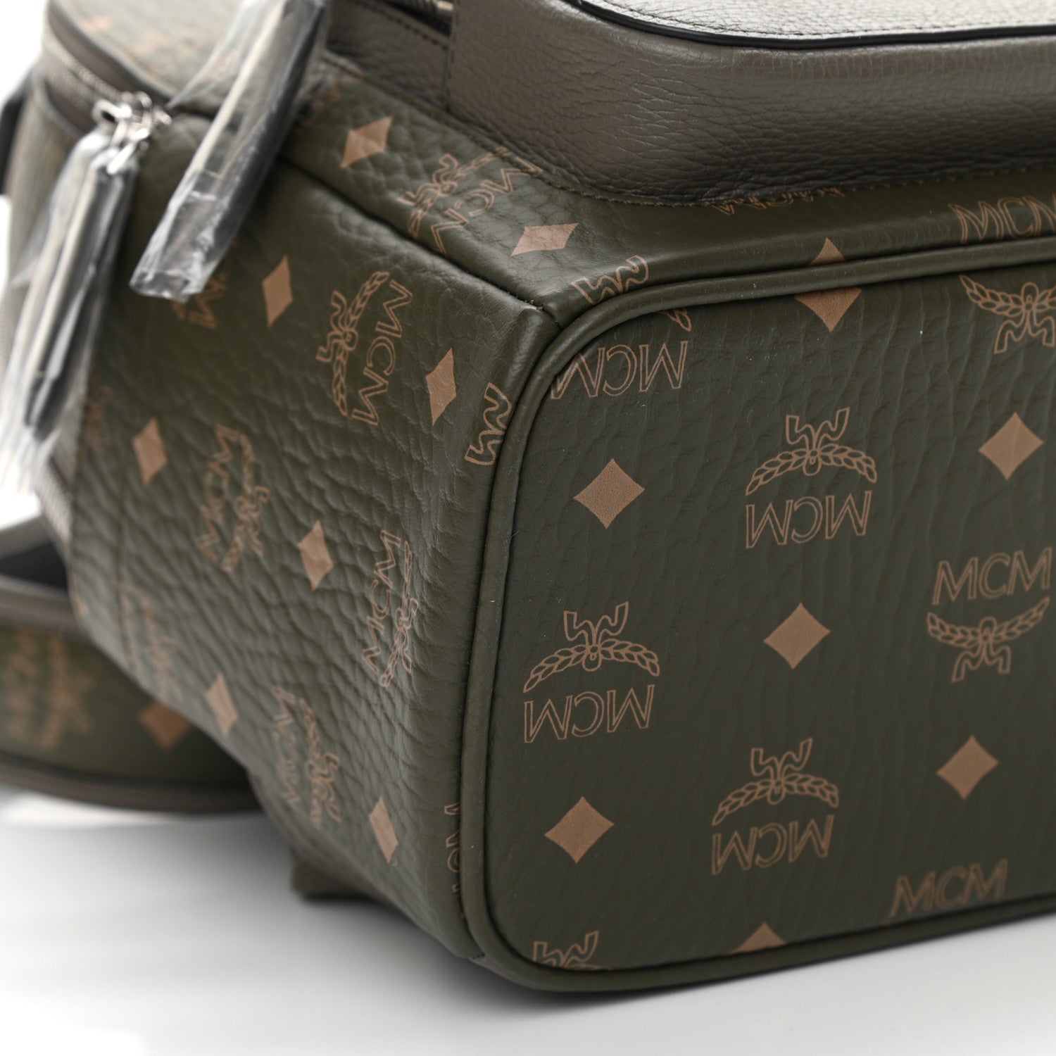 MCM Visetos Medium Stark Backpack Sea Turtle 10 of 11